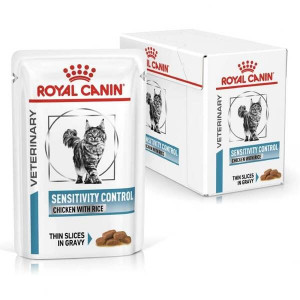 ROYAL CANIN VHN CAT SENSITIVITY CONTROL GRAVY konservi kaķiem 85g